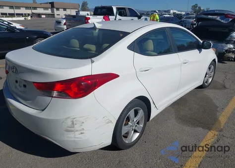 2013 Hyundai Elantra Gls from USA, damaged, VIN 5NPDH4AE3DH361419